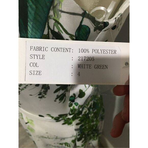 TERI JON by Rickie Freeman Embellished Halter Midi Dress Size 4 NWT - Picture 9 of 10